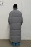 HED MAYNER two -piece lapel coat AW22_O30_Gry/WO gray PHM6